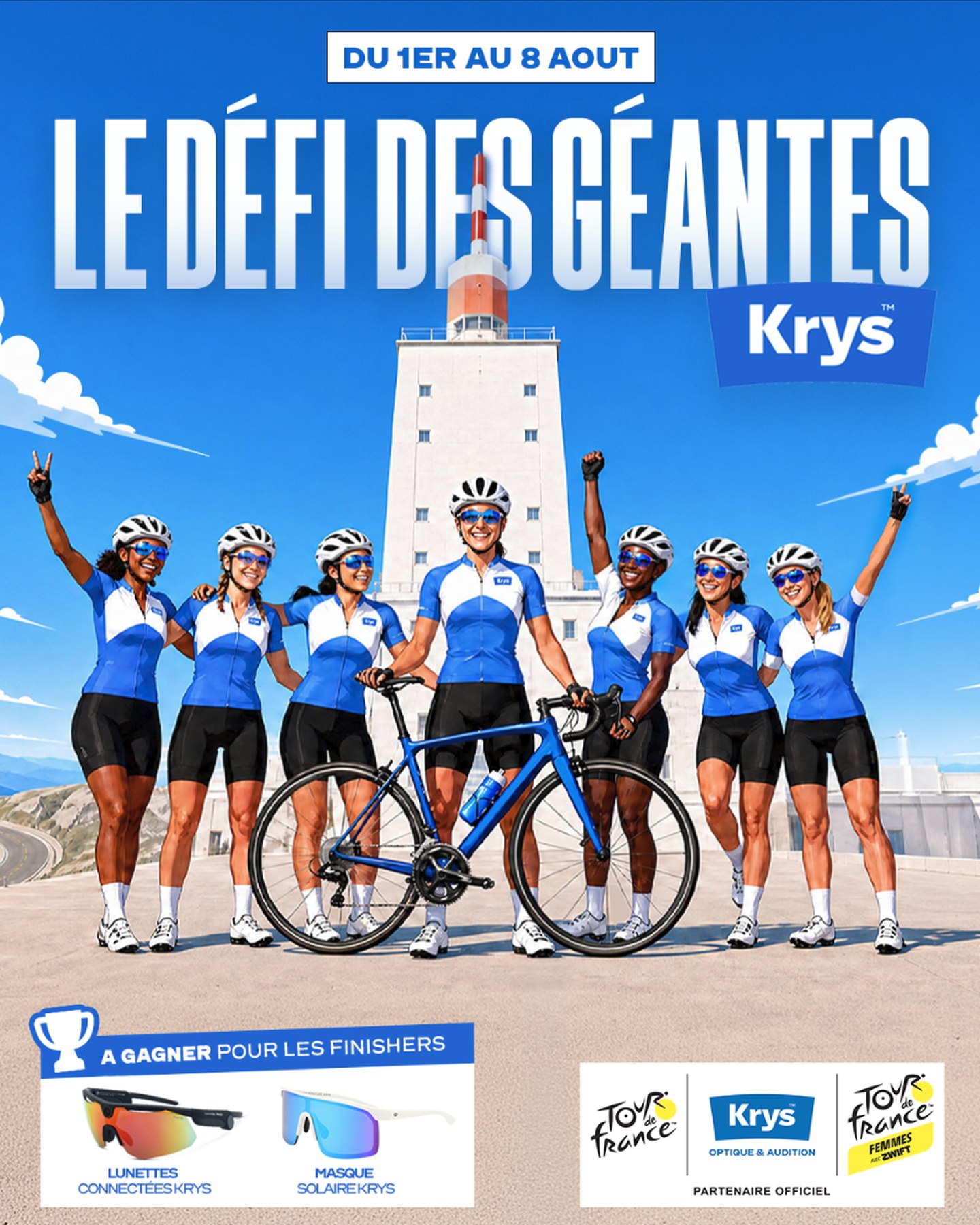 Le Défi des Géantes Krys – Challenge Strava 2026