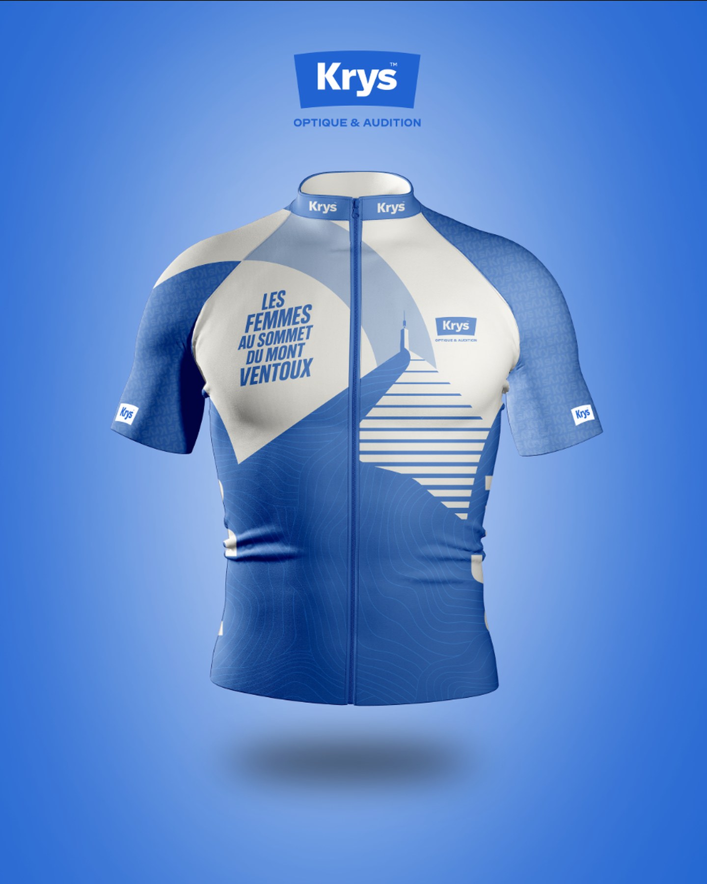 Maillot Krys Les femmes au sommet du Mont Ventoux