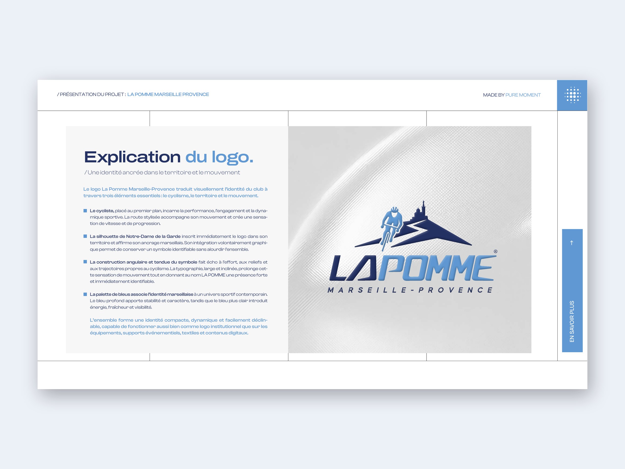 Charte graphique VC La Pomme – explication du logo